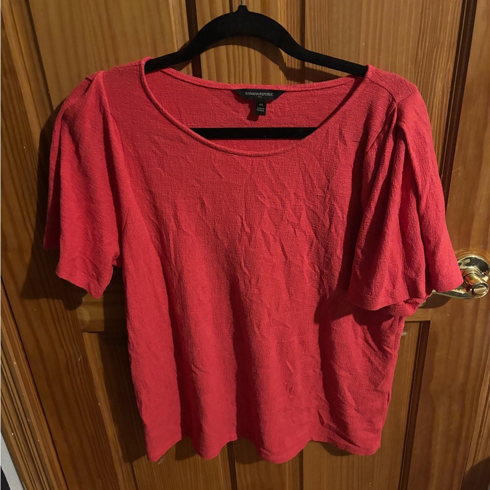 Banana Republic Short Sleeve Top medium